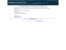 Tablet Screenshot of gapinsurancequotes.com
